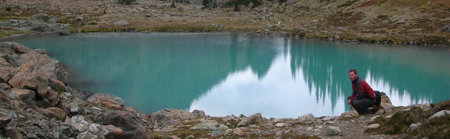 Upper Royal Lake in the Olympic Mountains